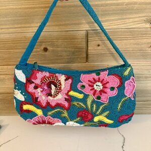 Viral Tik Tok Floral Beaded bag- Made In India